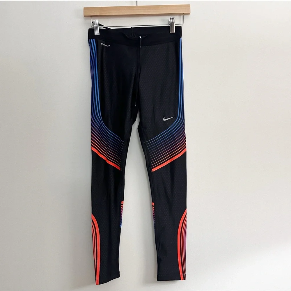 Nike Dri Fit‎ Running Cyclist Gym Pants Stretch Womens Sz XS bundle of 2